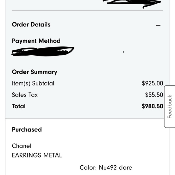 Chanel Earrings Brand New Never Worn! Comes with receipt and box 3 inch drop - Picture 5 of 9